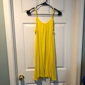 KidPik girls 16 (XXL) yellow tank sundress